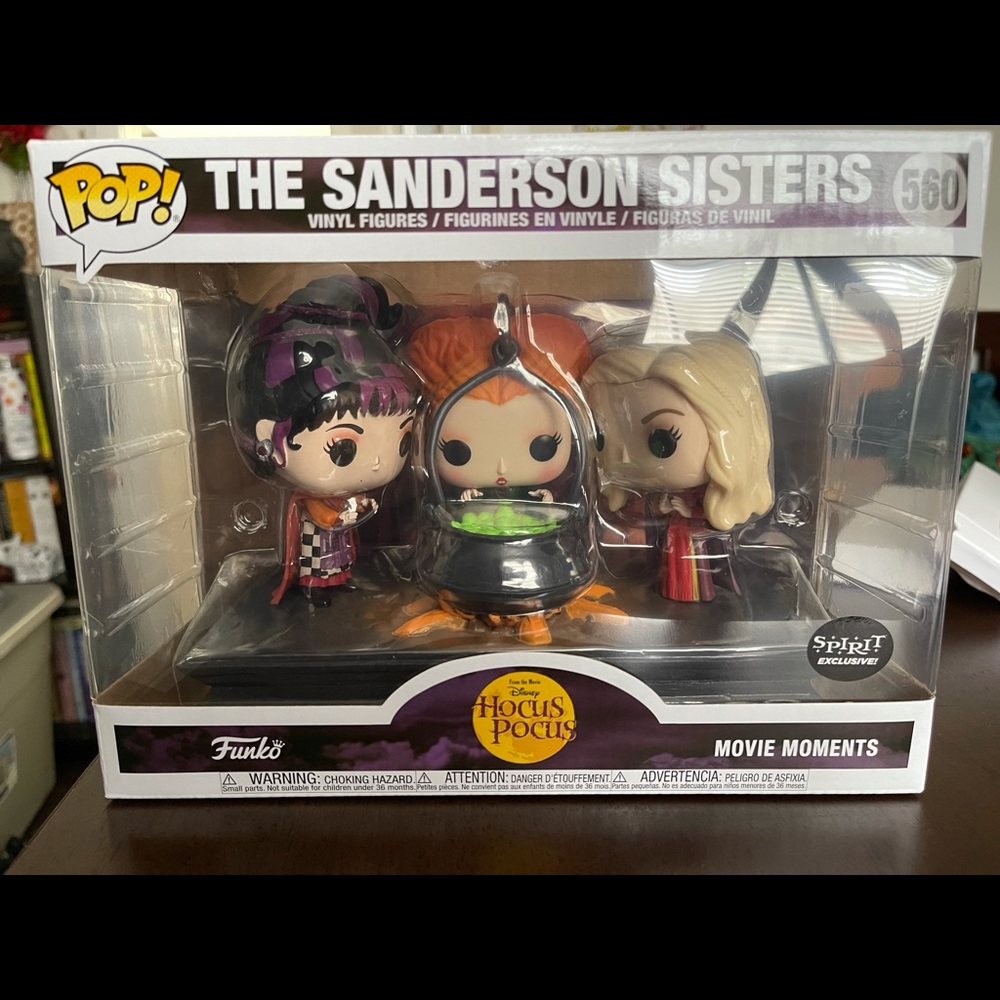 Spirit Exclusive Hocus Pocus Funko Pop NWT